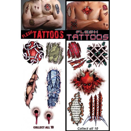 Flesh Temporary Tattoos