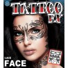 Lace Face Temporary Tattoo
