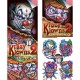 Krazy Klowns Series 2 Temporary Tattoos