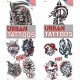 Urban 4 Temporary Tattoos