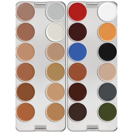 Kryolan Supracolor 24-Color Palette - N