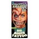 Big Mouth Temporary Tattoo - Chompers