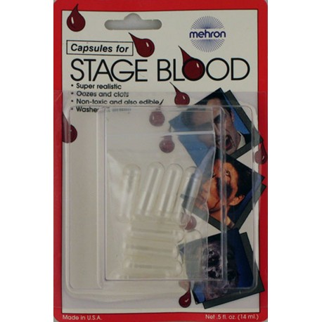 Mehron Empty Blood Capsules