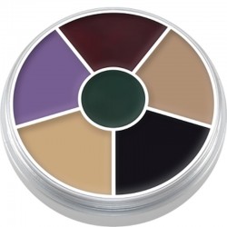 Kryolan Cream Color Circle - Black Eye