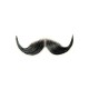Real Hair Handlebar Moustache