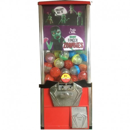 Glow Finger Zombies 2" Capsule Vend