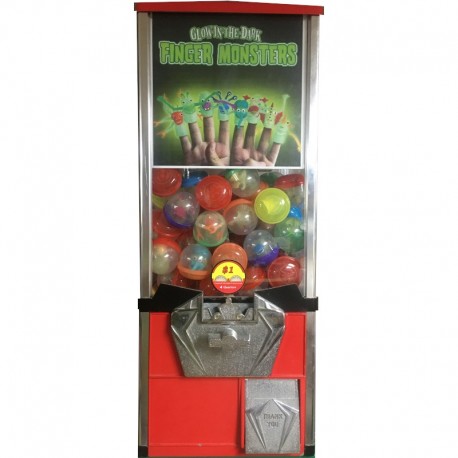Glow Finger Monsters 2" Capsule Vend