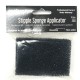 Black Stipple Sponges - 3-pieces