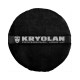 Kryolan Premium Powder Puff - Black 3.25-inch