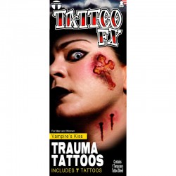 Trauma Series Tattoo FX - Vampire Kiss