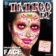 Sugar Woman Face Temporary Tattoo