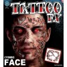Cyborg Face Temporary Tattoo