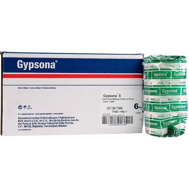 Gypsona Plaster Bandages for lifecasting Support