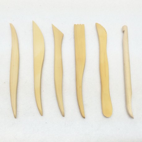 Clay Sculpting Wooden Tool Set